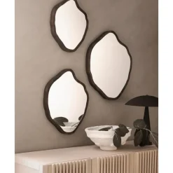 Outlet Set De Espejos De Pared Con Forma Organica Bello, 3 Uds. Espejos De Pared