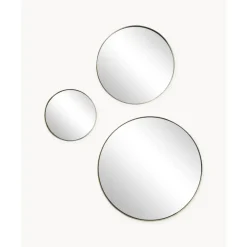 Discount Set De Espejos De Pared Redondos Lacie, 3 Uds. Espejos De Pared