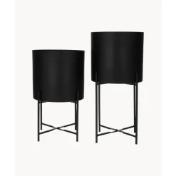 Online Set De Maceteros De Metal Mina, 2 Uds. Maceteros