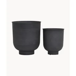 Sale Set De Maceteros Grandes De Metal Vig, 2 Uds. Maceteros