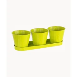 Sale Set De Maceteros Pequenos Bark, 4 Pzas. Maceteros