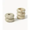Best Set De Portavelas Y Candelabros 2En1 De Marmol Orta, 2 Uds. Portavelas