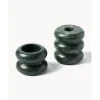 Hot Set De Portavelas Y Candelabros 2En1 De Marmol Orta, 2 Uds. Portavelas