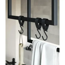Outlet Set De Toalleros De Metal Tensi, 2 Uds. Toalleros