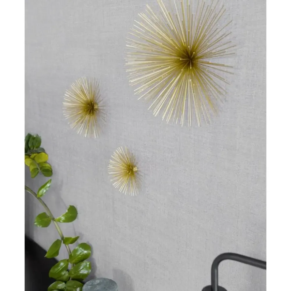 Sale Set Decoraciones De Pared Spike, 3 Pzas. Objetos Decorativos De Pared