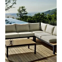 Sale Set Lounge De Exterior Elias, 4 Pzas. Muebles De Jardin