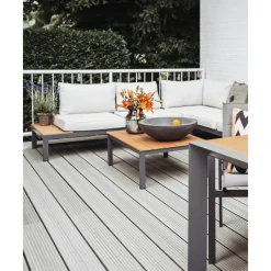 Sale Set Lounge De Exterior Elias, 4 Pzas. Muebles De Jardin