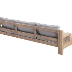 Clearance Set Lounge Para Exterior De Madera De Acacia Joshua, 4 Pzas. Muebles De Jardin