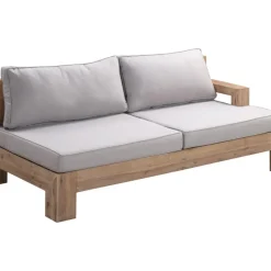 Clearance Set Lounge Para Exterior De Madera De Acacia Joshua, 4 Pzas. Muebles De Jardin