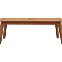Fashion Set Lounge Para Exterior De Madera De Eucalipto Bergen, 4 Pzas. Muebles De Jardin