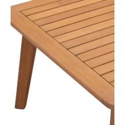 Fashion Set Lounge Para Exterior De Madera De Eucalipto Bergen, 4 Pzas. Muebles De Jardin