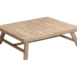 Discount Set Lounge Para Exterior De Madera De Acacia Lu, 4 Pzas. Muebles De Jardin