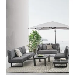 Best Set Lounge Para Exterior Konnor, 3 Pzas. Muebles De Jardin
