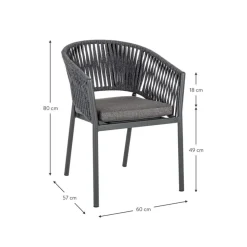 Online Silla Apilable Para Exterior Florencia Muebles De Jardin
