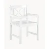 Discount Silla Con Reposabrazos Para Exterior De Madera Rosenborg Muebles De Jardin