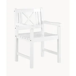 Discount Silla Con Reposabrazos Para Exterior De Madera Rosenborg Muebles De Jardin