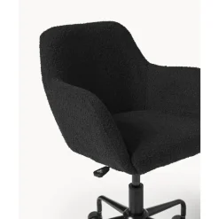 Hot Silla De Escritorio En Tejido Boucle Lucie Sillas De Escritorio