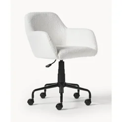 Outlet Silla De Escritorio En Tejido Boucle Lucie Sillas De Escritorio