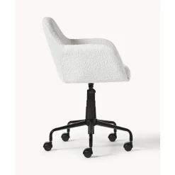 Outlet Silla De Escritorio En Tejido Boucle Lucie Sillas De Escritorio