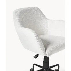 Outlet Silla De Escritorio En Tejido Boucle Lucie Sillas De Escritorio