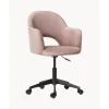 Sale Silla De Oficina Con Reposabrazos De Terciopelo Rachel, Altura Regulable Sillas De Escritorio