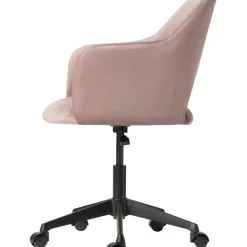 Sale Silla De Oficina Con Reposabrazos De Terciopelo Rachel, Altura Regulable Sillas De Escritorio