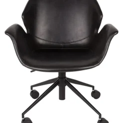 Best Silla De Oficina De Cuero Sintetico Nikki, Altura Regulable Sillas De Escritorio