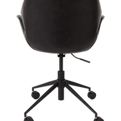 Best Silla De Oficina De Cuero Sintetico Nikki, Altura Regulable Sillas De Escritorio