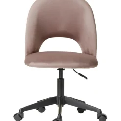 Outlet Silla De Oficina De Terciopelo Rachel, Altura Regulable Sillas De Escritorio