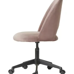 Outlet Silla De Oficina De Terciopelo Rachel, Altura Regulable Sillas De Escritorio