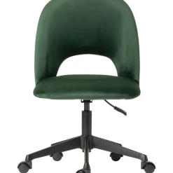Online Silla De Oficina De Terciopelo Rachel, Altura Regulable Sillas De Escritorio