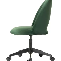 Online Silla De Oficina De Terciopelo Rachel, Altura Regulable Sillas De Escritorio