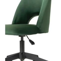 Online Silla De Oficina De Terciopelo Rachel, Altura Regulable Sillas De Escritorio