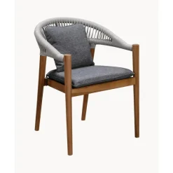 New Sillas Para Exterior De Madera De Acacia Malmo 2 Uds. Muebles De Jardin