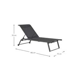 New Tumbona Con Ruedas Taylor Muebles De Jardin