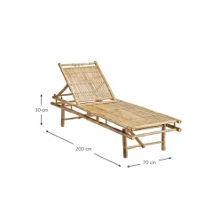 New Tumbona De Bambu Mandisa Muebles De Jardin