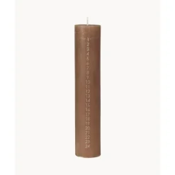Clearance Vela Calendario De Adviento Artesanal Rustic Velas Decorativas