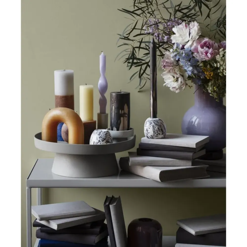 Outlet Vela De Dos Mechas Bend Velas Decorativas