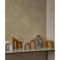 Outlet Vela De Dos Mechas Bend Velas Decorativas