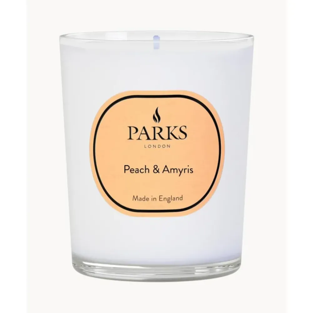Best Vela Perfumada Aromatherapy (Melocoton Y Amyris)) Velas Perfumadas