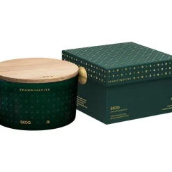 New Vela Perfumada Tres Mechas Skog (Pino, Pinas, Savia De Abedul) Velas Perfumadas