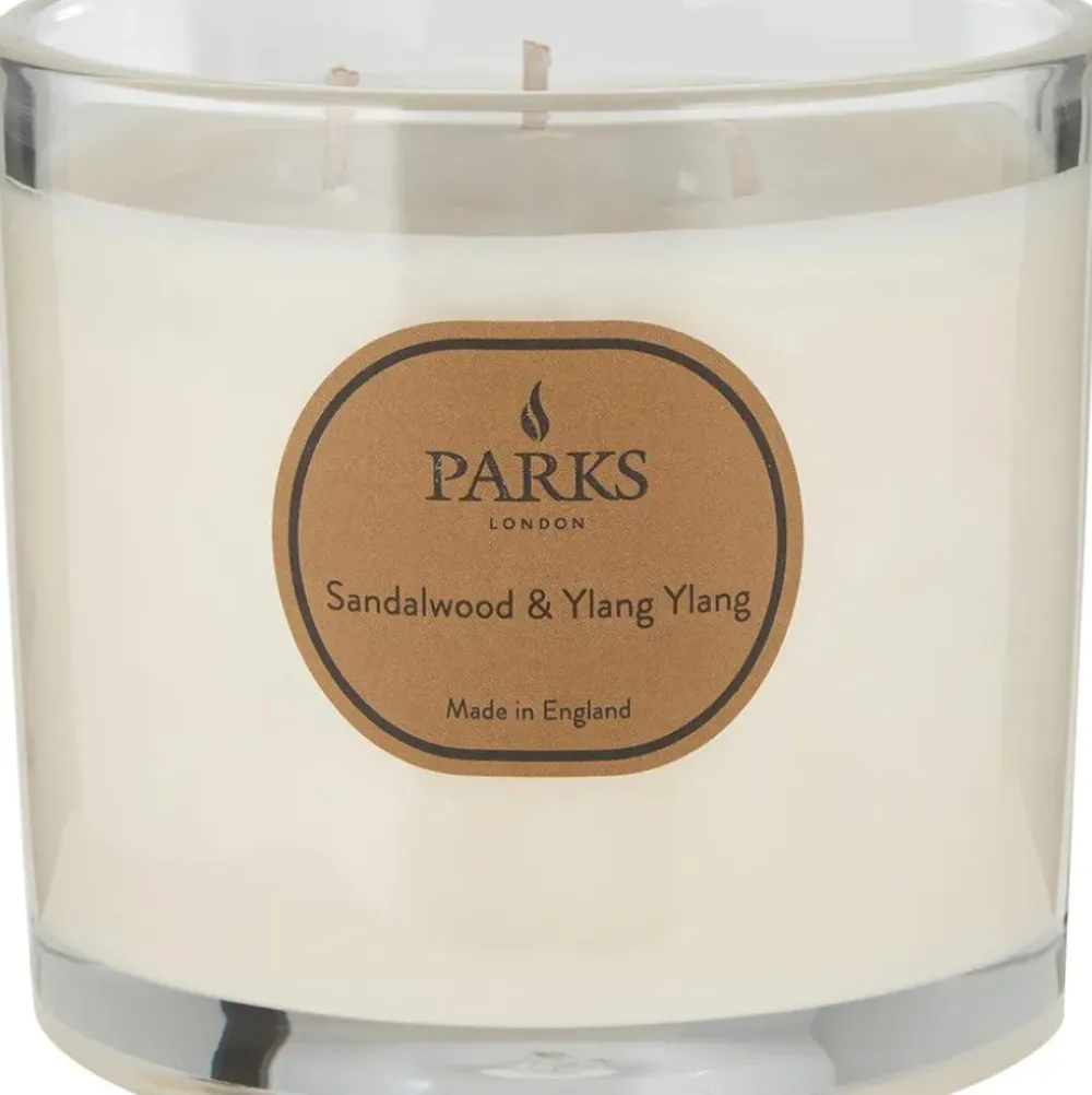 Sale Vela Perfumada Tres Mechas Aromatherapy (Sandalo Y Ylang Ylang) Velas Perfumadas