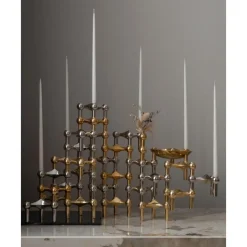 New Velas Conicas , 6 Uds. Velas Decorativas