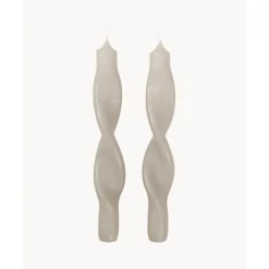 Discount Velas Conicas Twist, 2Uds. Velas Decorativas