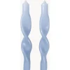 Outlet Velas Conicas Twist, 2Uds. Velas Decorativas