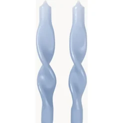 Outlet Velas Conicas Twist, 2Uds. Velas Decorativas