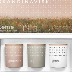 Best Velas Perfumadas Sense, 3 Uds. Velas Perfumadas