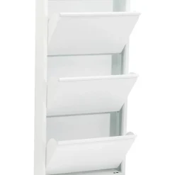 Clearance Zapatero De Pared Caruso, Puertas Abatibles Zapateros