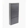Outlet Zapatero De Pared Caruso, Puertas Abatibles Zapateros