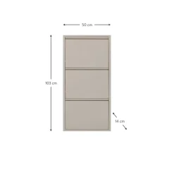 Online Zapatero De Pared Caruso, Puertas Abatibles Zapateros